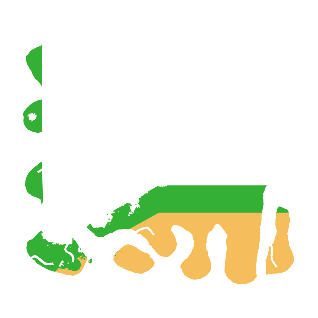 Biome Rust Map: Procedural Map, Size: 3500, Seed: 1265527281