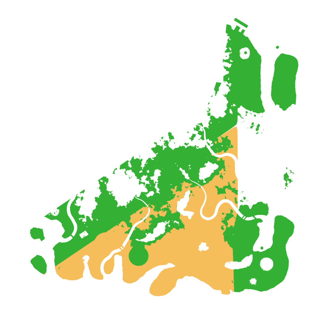 Biome Rust Map: Procedural Map, Size: 4250, Seed: 1259279726