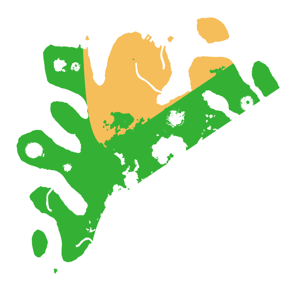 Biome Rust Map: Procedural Map, Size: 3500, Seed: 246