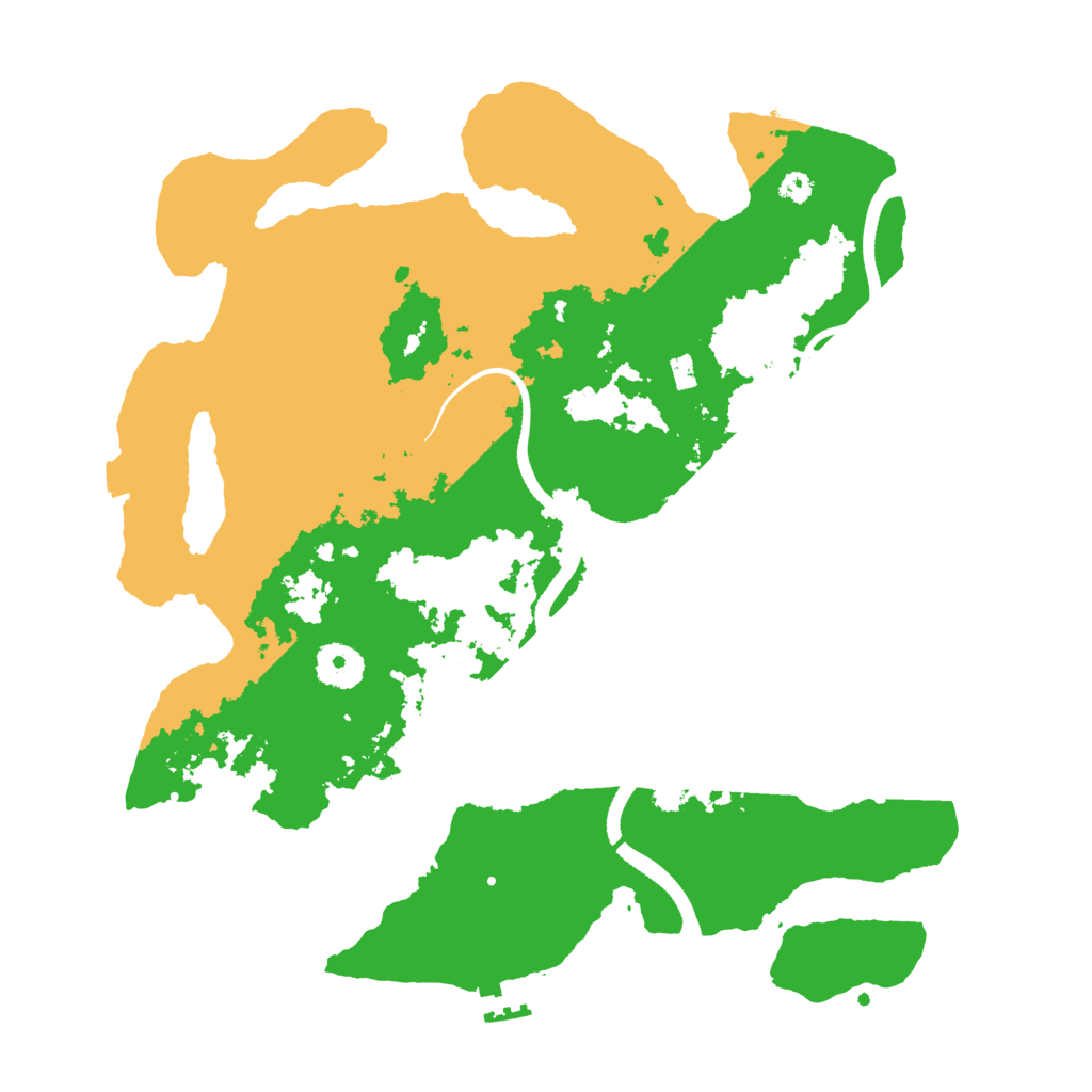 Biome Rust Map: Procedural Map, Size: 3500, Seed: 1789330714