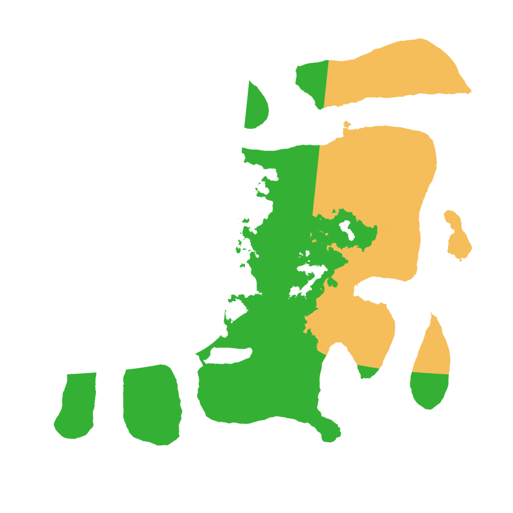 Biome Rust Map: Barren, Size: 3000, Seed: 914142389