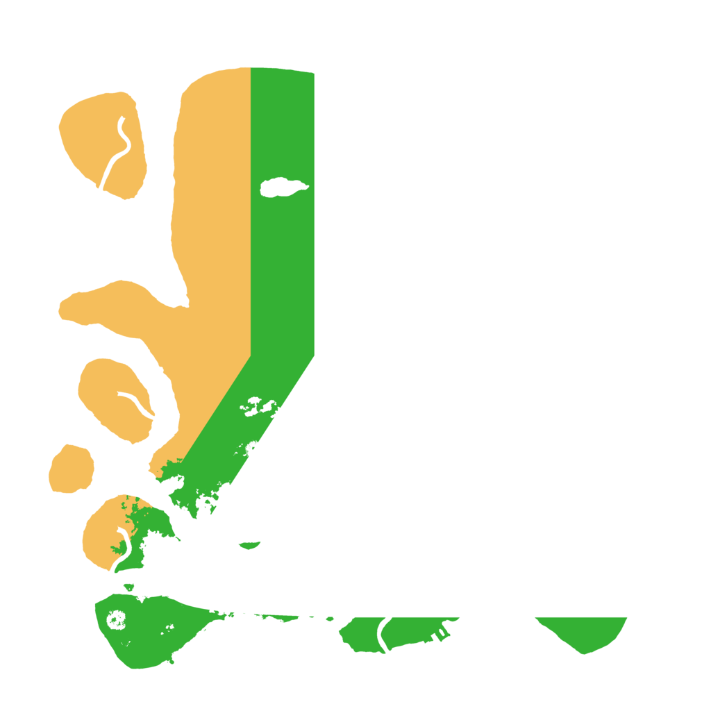 Biome Rust Map: Procedural Map, Size: 3700, Seed: 920439528