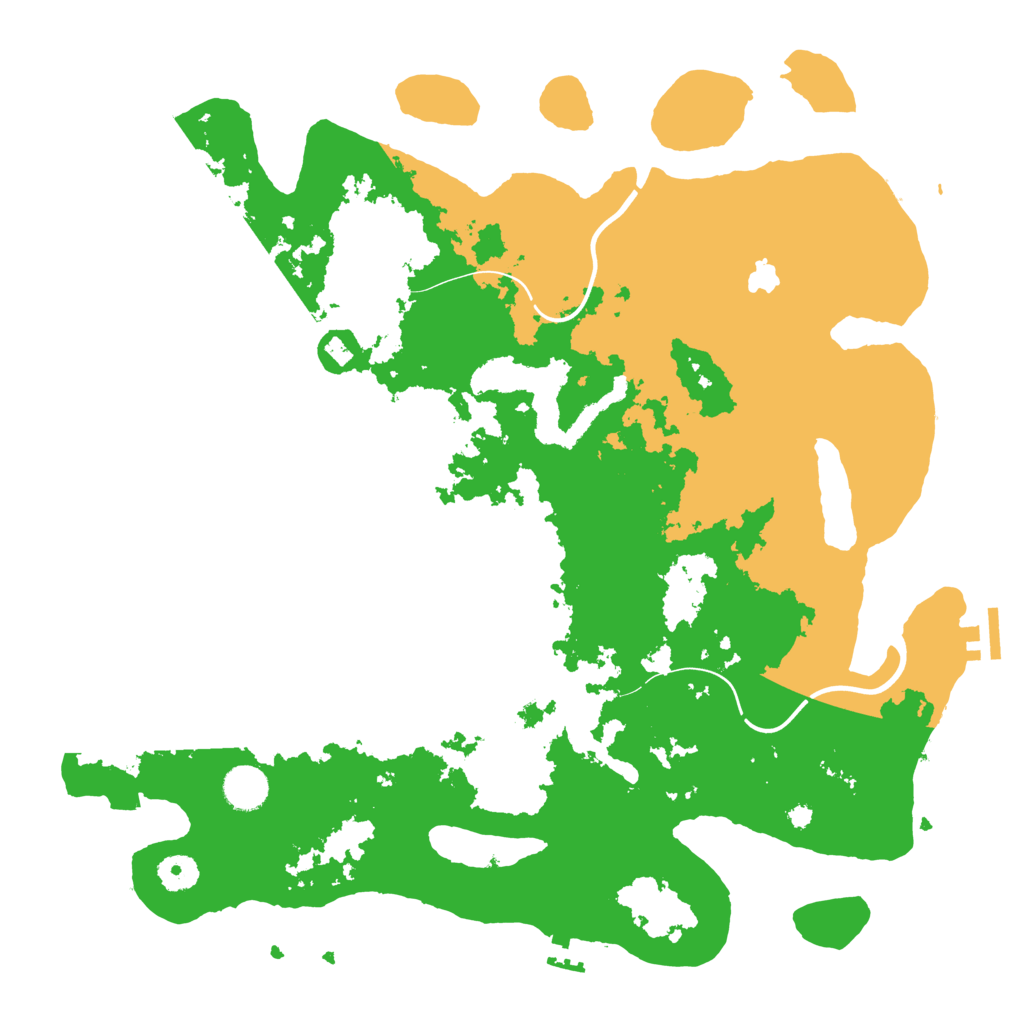 Biome Rust Map: Procedural Map, Size: 4000, Seed: 2975929