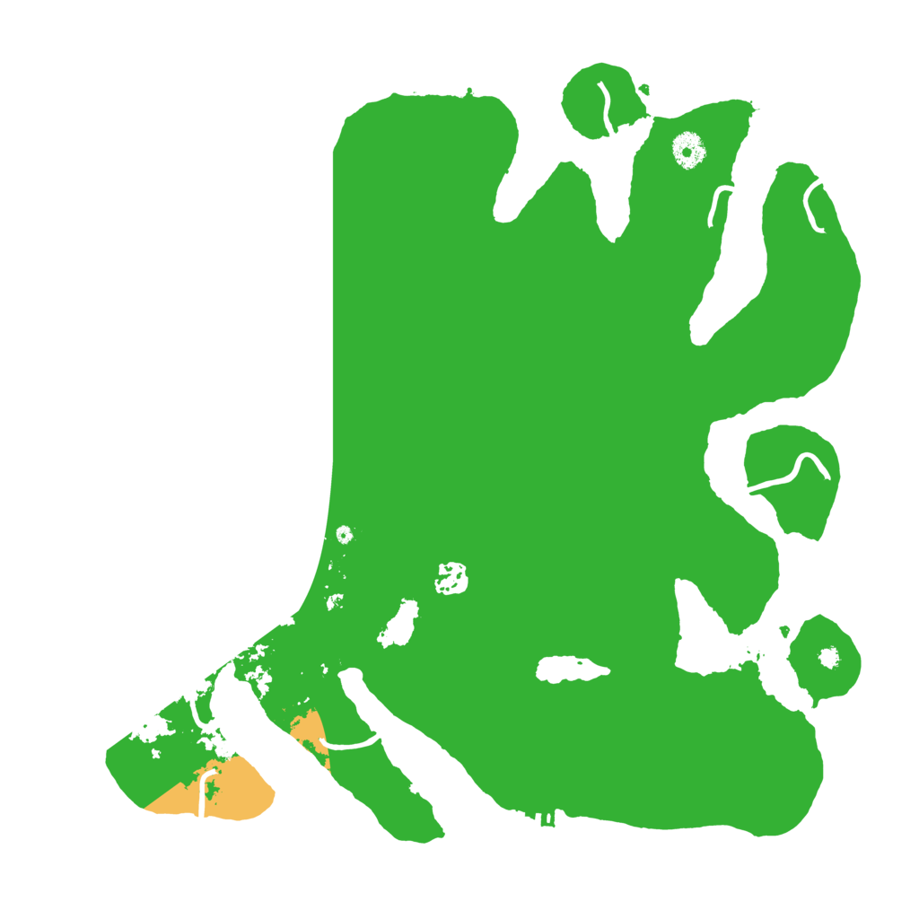 Biome Rust Map: Procedural Map, Size: 4000, Seed: 618537