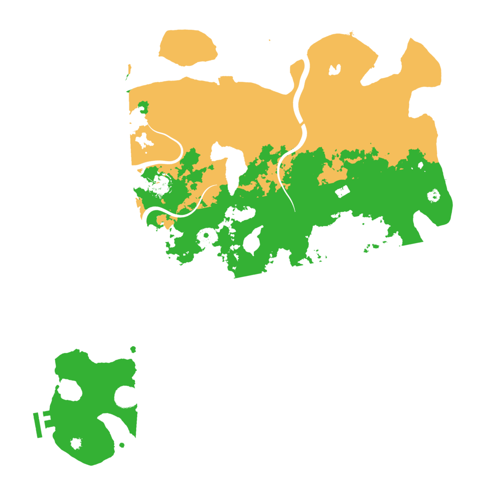 Biome Rust Map: Procedural Map, Size: 4000, Seed: 8637994