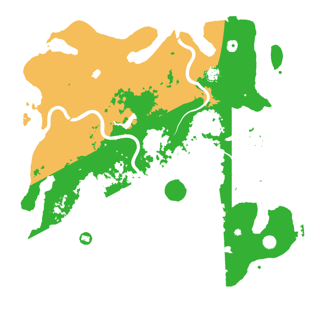 Biome Rust Map: Procedural Map, Size: 4000, Seed: 663874108