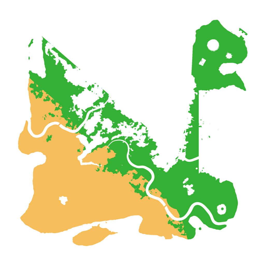 Biome Rust Map: Procedural Map, Size: 4000, Seed: 1413586861