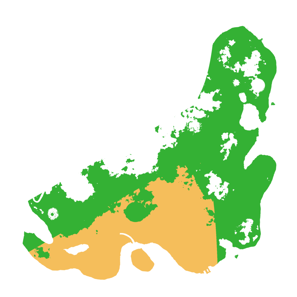 Biome Rust Map: Procedural Map, Size: 4000, Seed: 2564787