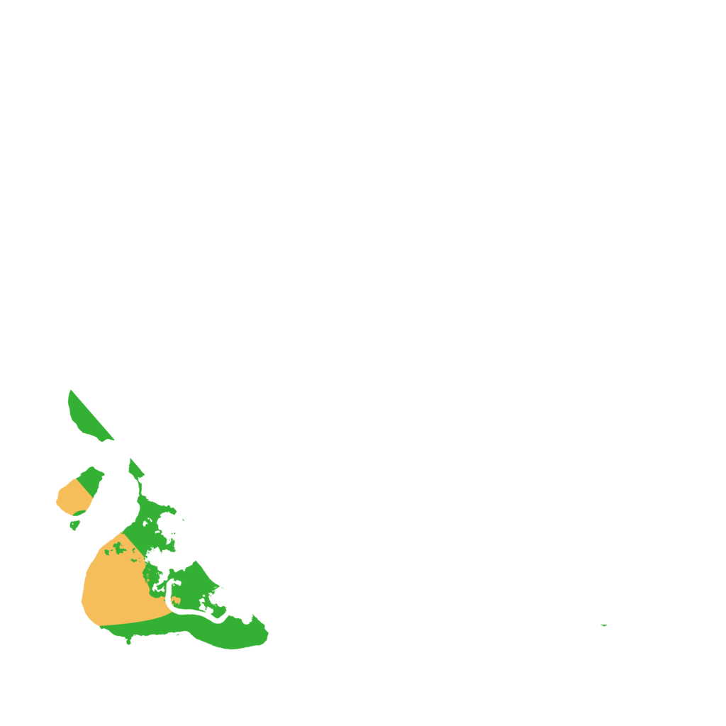 Biome Rust Map: Procedural Map, Size: 3500, Seed: 88691