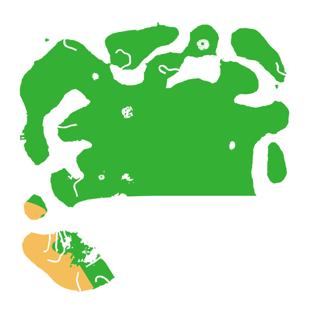 Biome Rust Map: Procedural Map, Size: 4000, Seed: 1672398