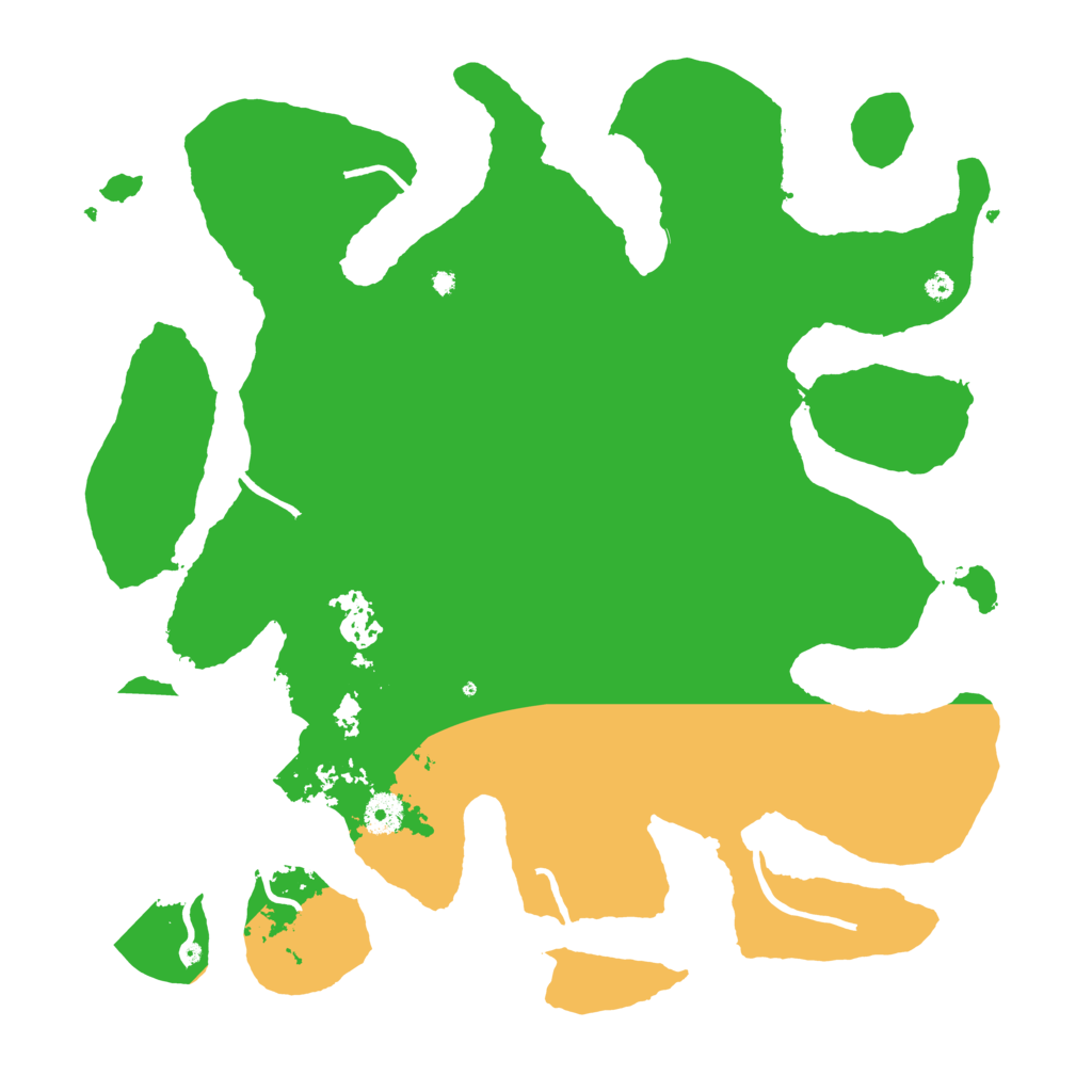 Biome Rust Map: Procedural Map, Size: 4000, Seed: 1197735664