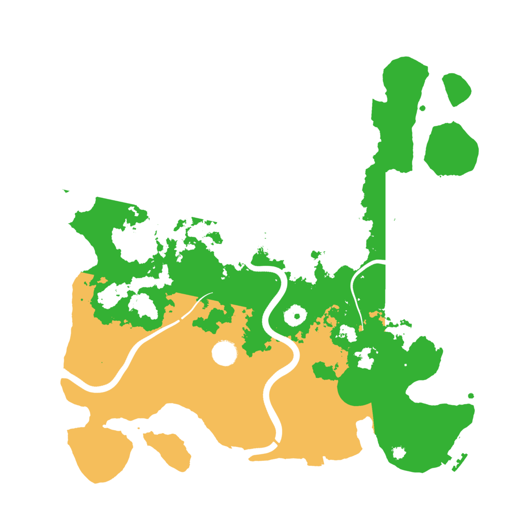 Biome Rust Map: Procedural Map, Size: 3600, Seed: 23100