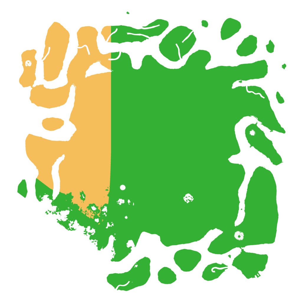 Biome Rust Map: Procedural Map, Size: 4900, Seed: 9101996