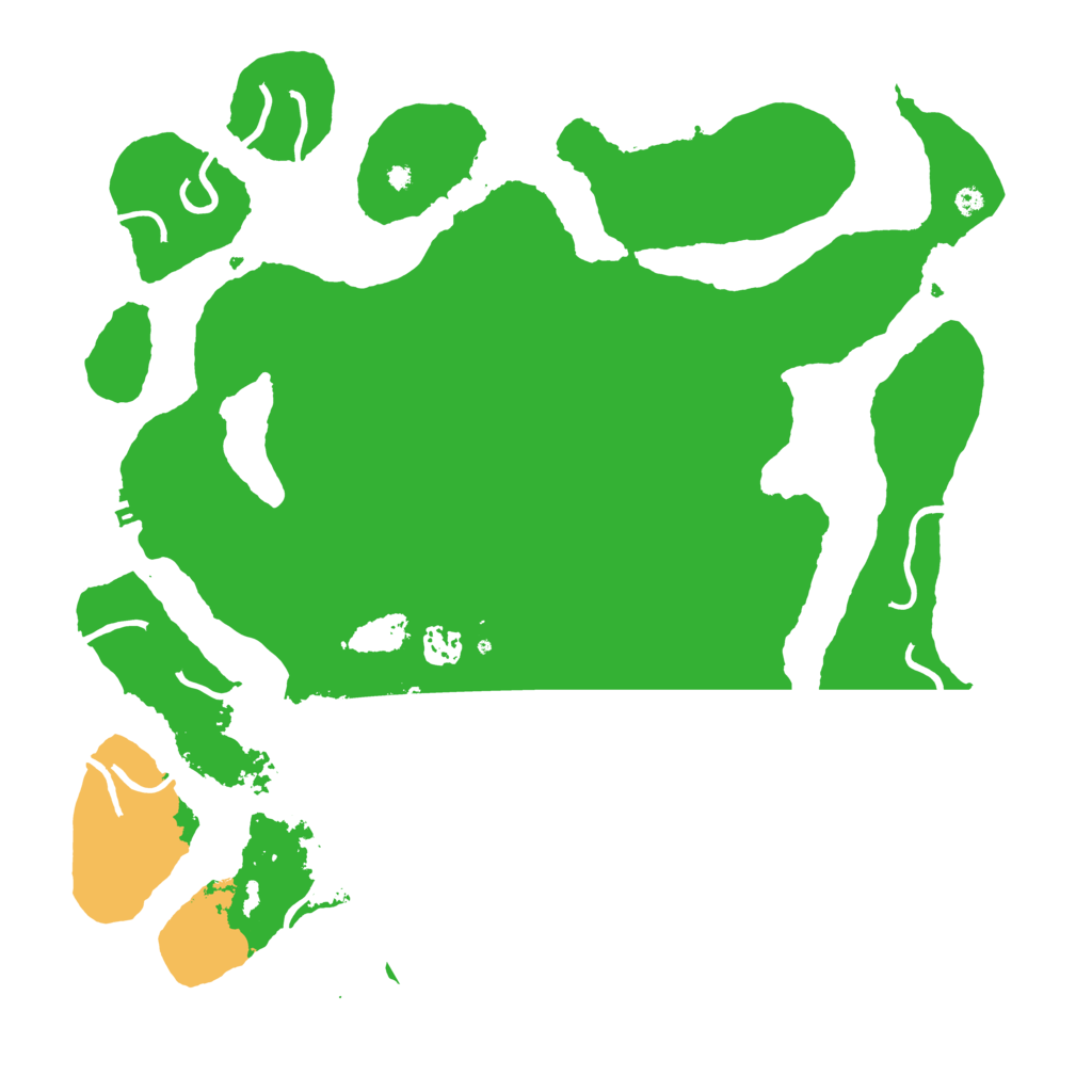 Biome Rust Map: Procedural Map, Size: 4000, Seed: 690025