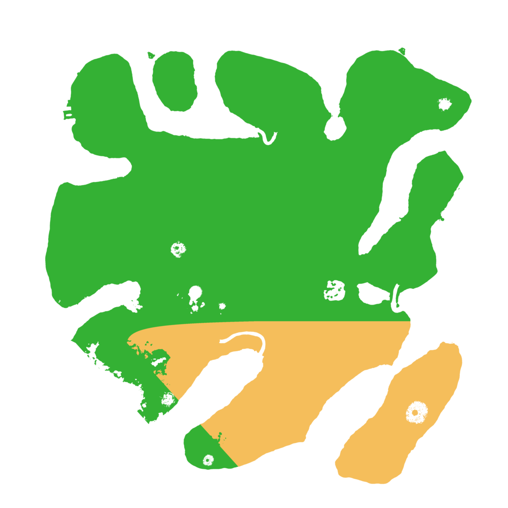 Biome Rust Map: Procedural Map, Size: 3500, Seed: 7957241