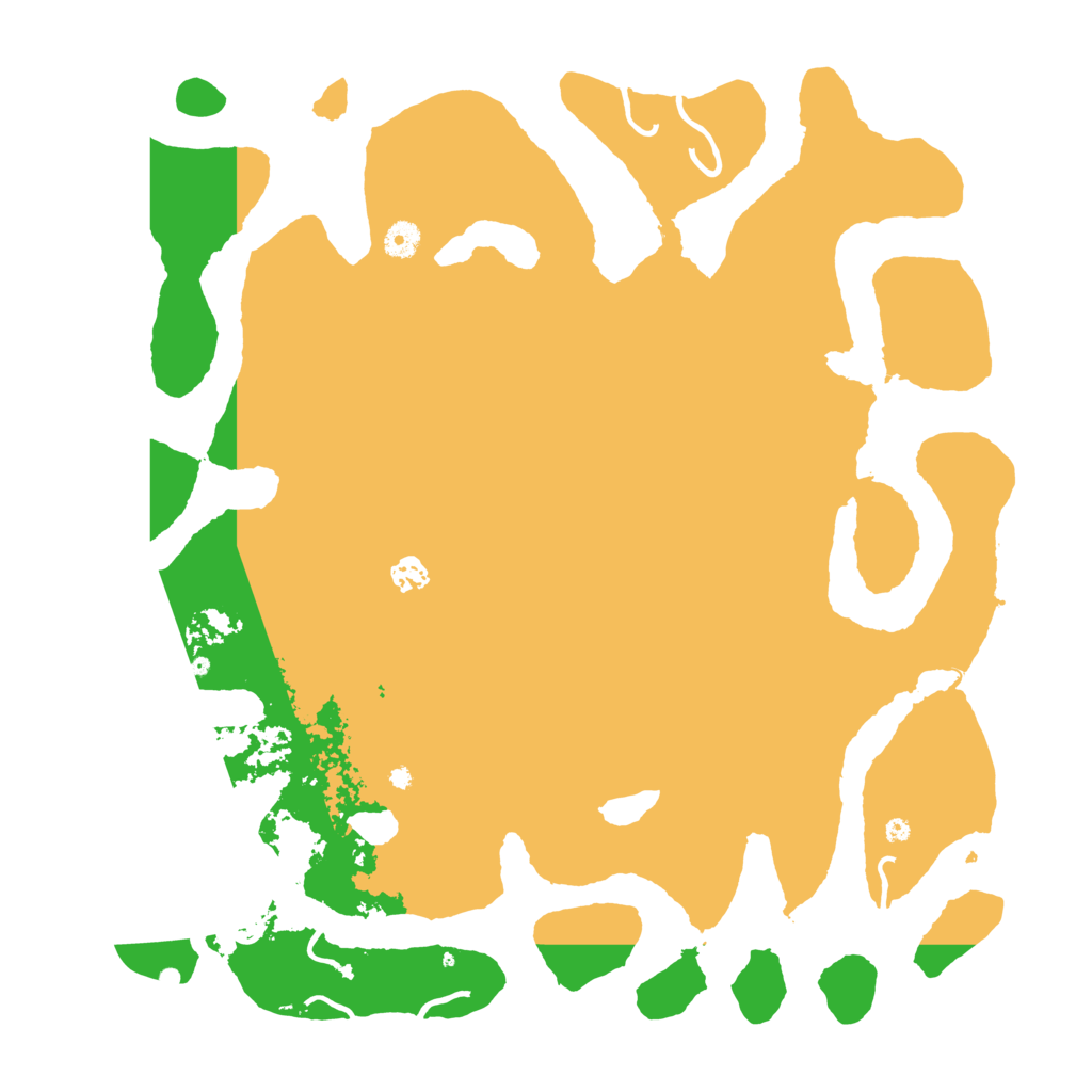 Biome Rust Map: Procedural Map, Size: 4500, Seed: 41536