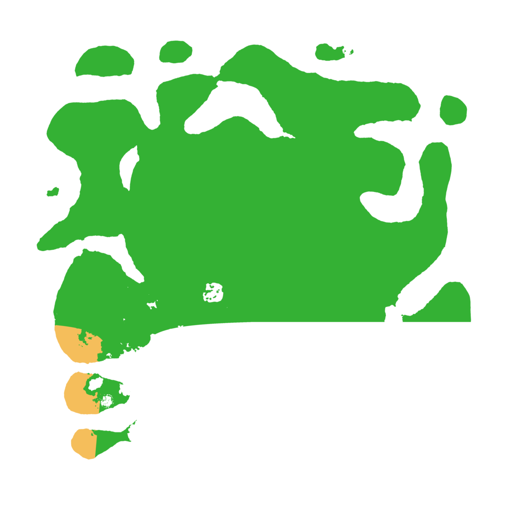 Biome Rust Map: Barren, Size: 3700, Seed: 1023440266