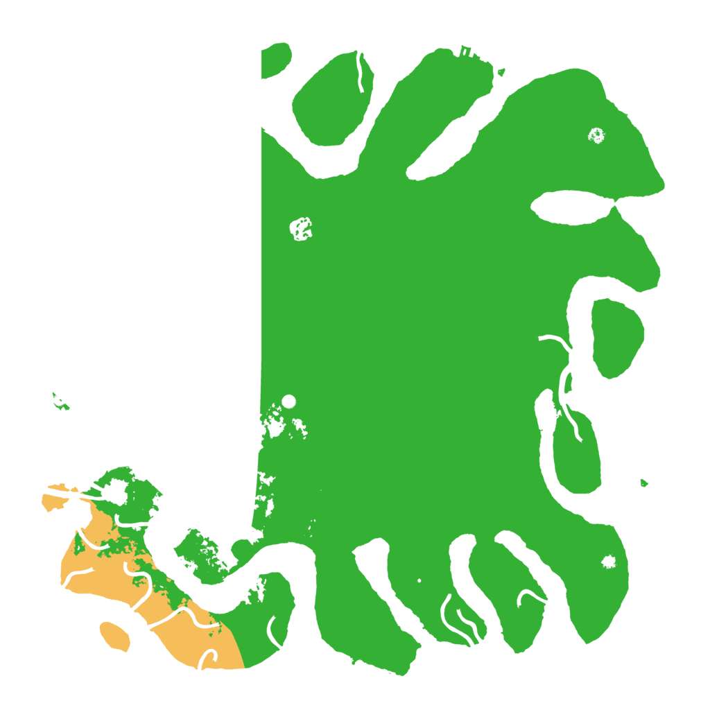 Biome Rust Map: Procedural Map, Size: 4500, Seed: 2102549420