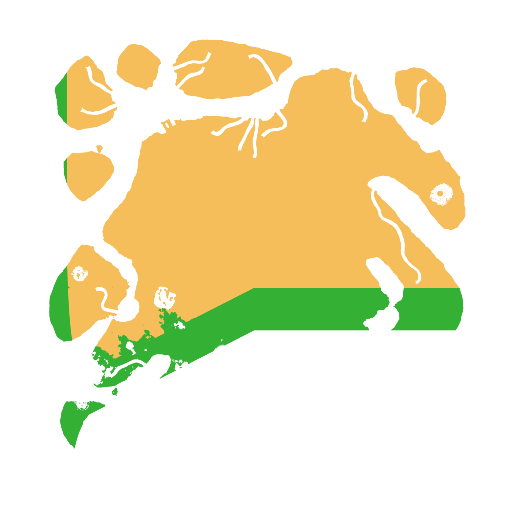 Biome Rust Map: Procedural Map, Size: 3500, Seed: 712371