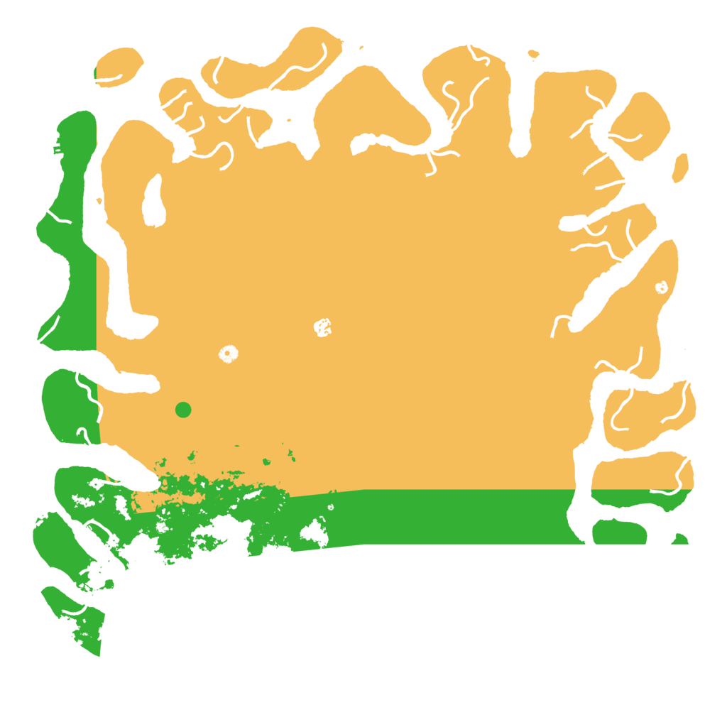 Biome Rust Map: Procedural Map, Size: 6000, Seed: 815784569