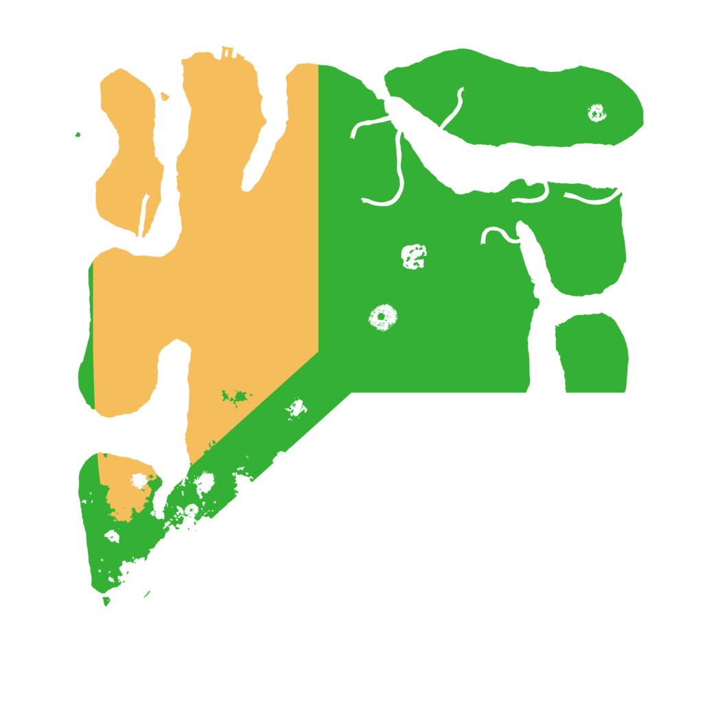 Biome Rust Map: Procedural Map, Size: 4000, Seed: 4455