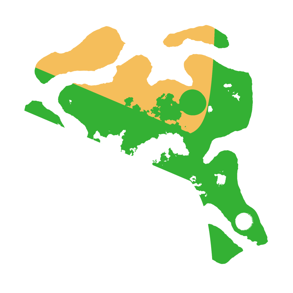 Biome Rust Map: Barren, Size: 3000, Seed: 252