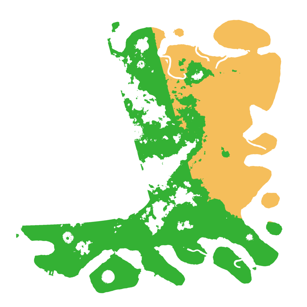 Biome Rust Map: Procedural Map, Size: 4200, Seed: 140