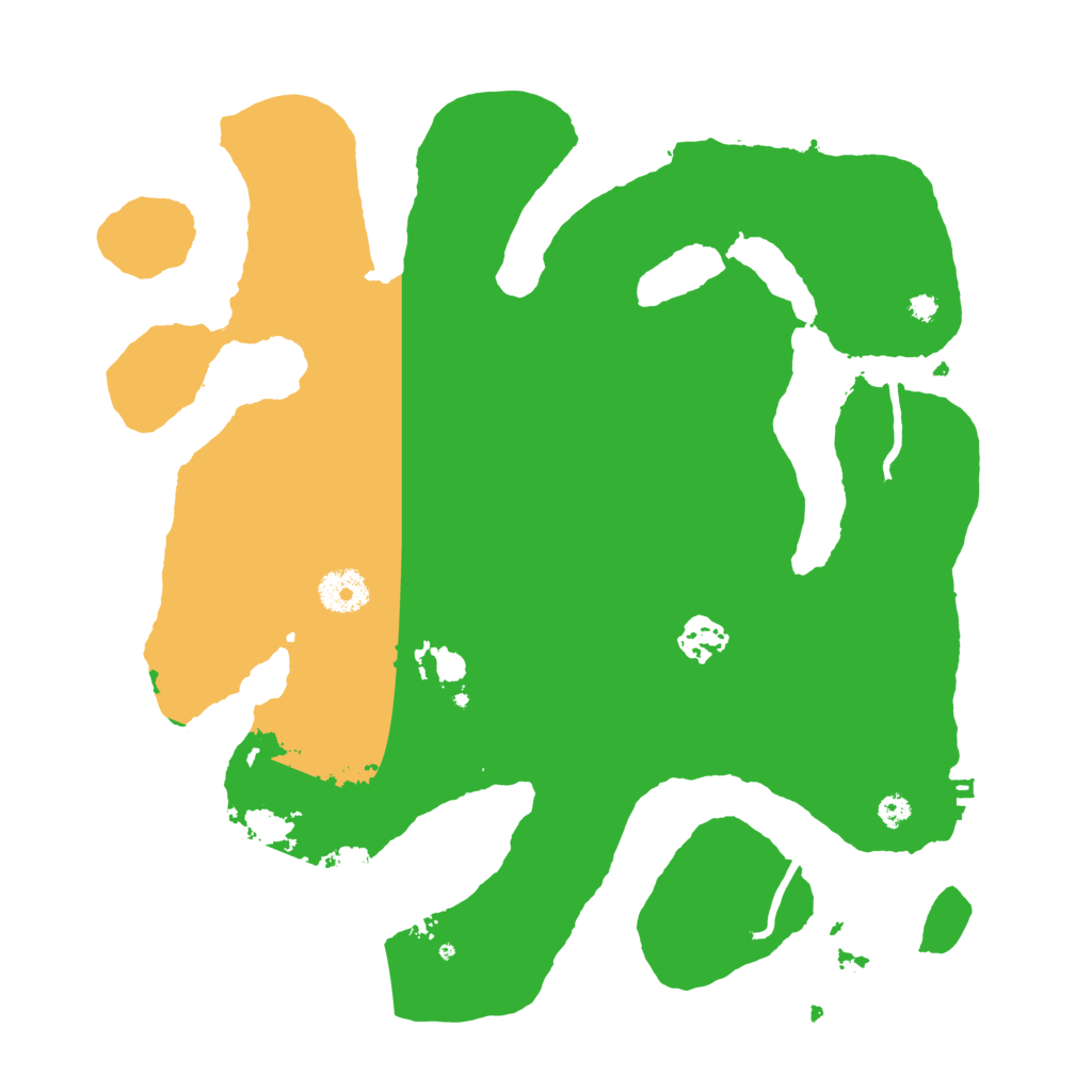 Biome Rust Map: Procedural Map, Size: 3500, Seed: 8660222