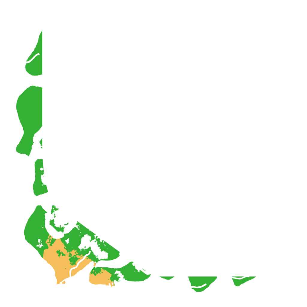 Biome Rust Map: Procedural Map, Size: 4600, Seed: 2128073683