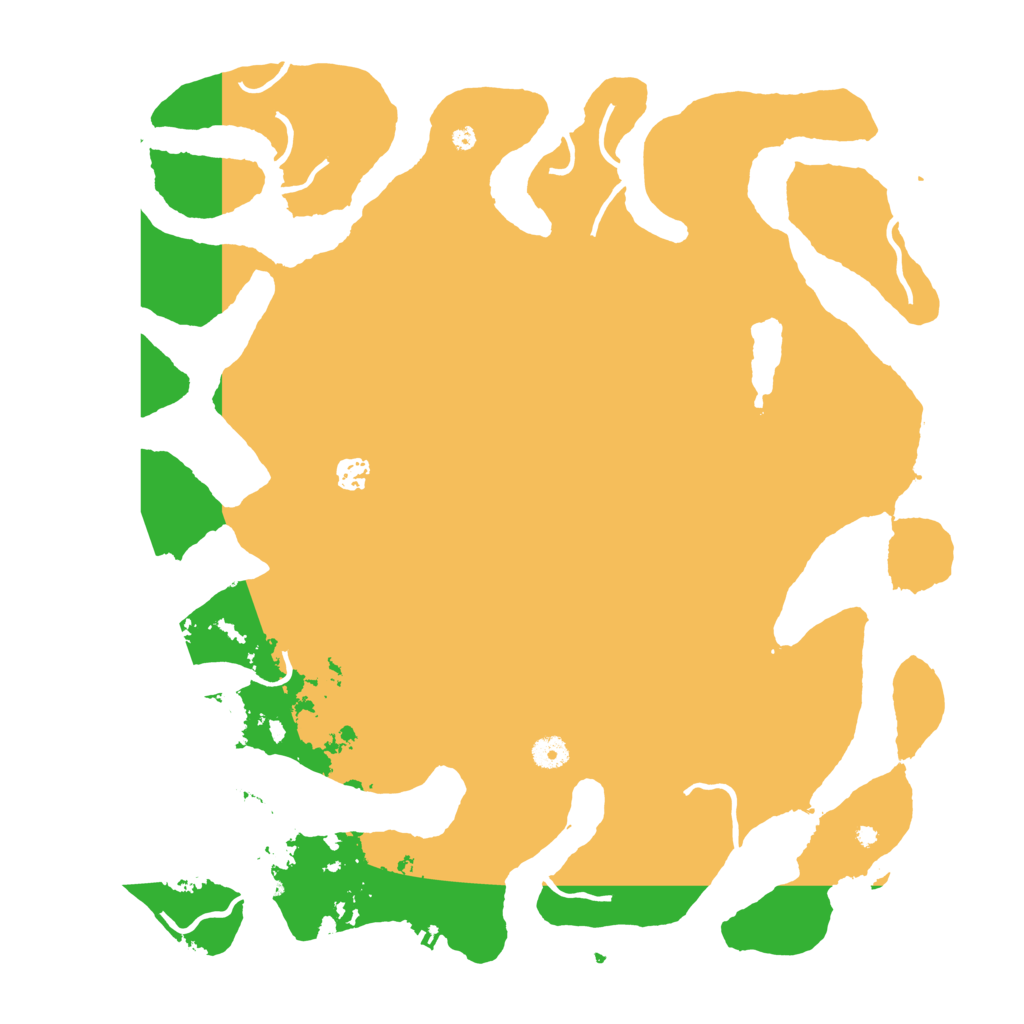 Biome Rust Map: Procedural Map, Size: 4500, Seed: 14316583