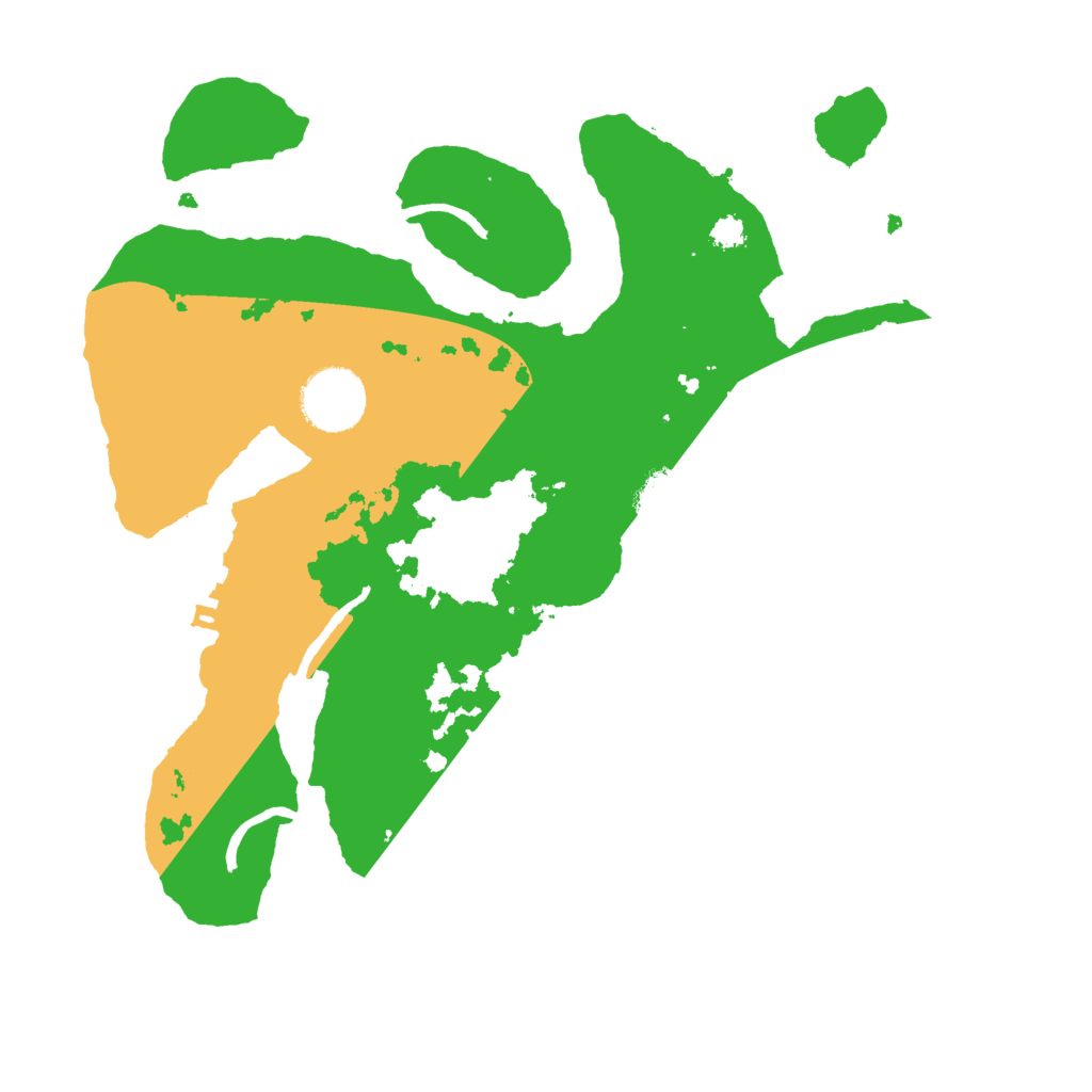 Biome Rust Map: Procedural Map, Size: 3000, Seed: 402162