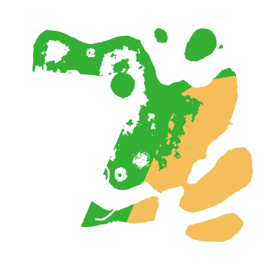 Biome Rust Map: Procedural Map, Size: 3000, Seed: 486006