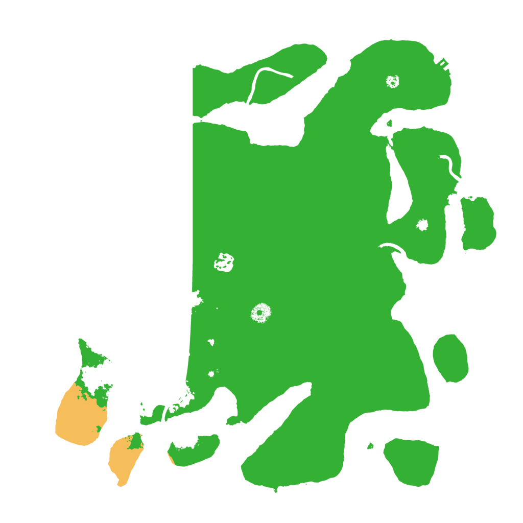 Biome Rust Map: Procedural Map, Size: 4000, Seed: 341351