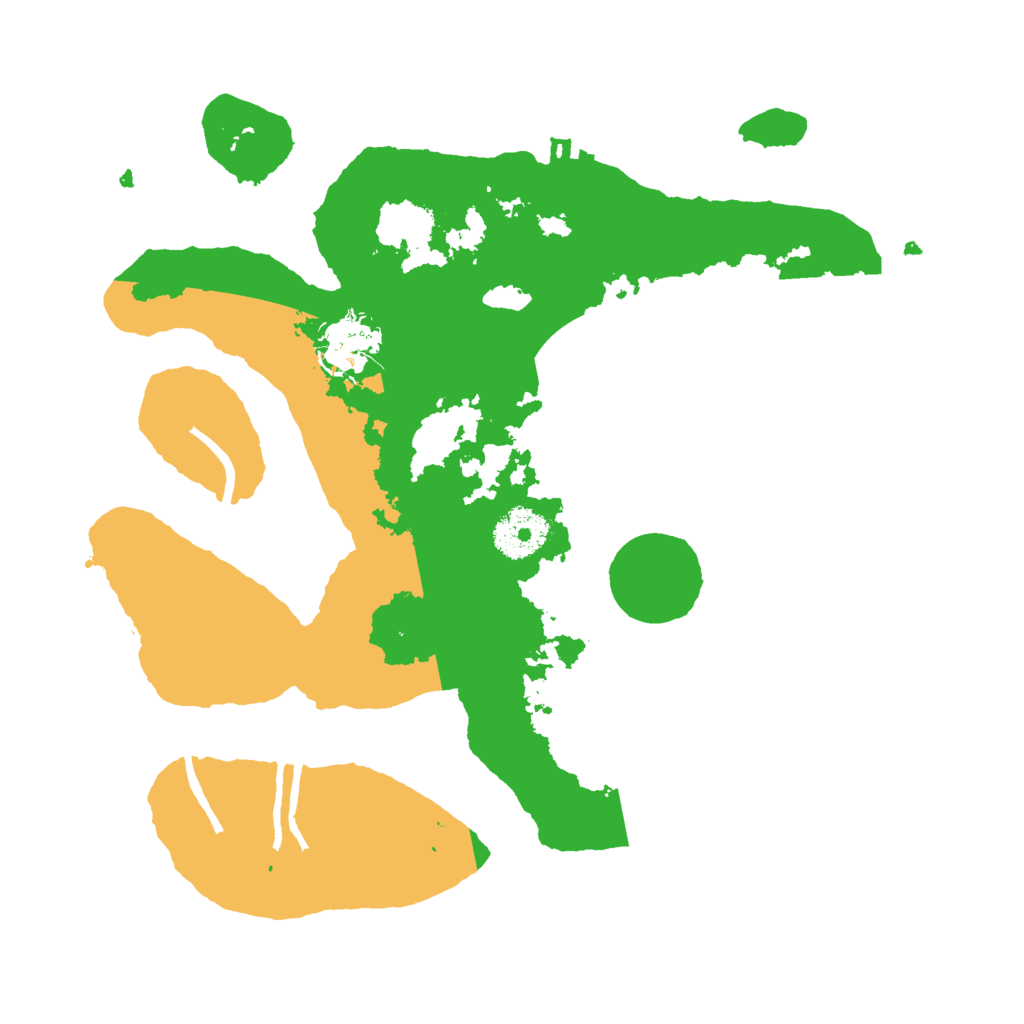 Biome Rust Map: Procedural Map, Size: 3000, Seed: 497978