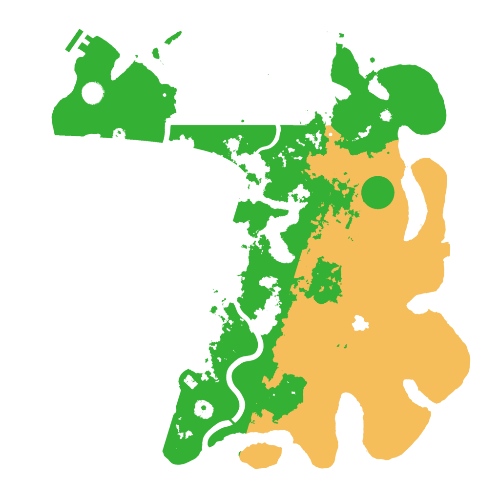 Biome Rust Map: Procedural Map, Size: 4000, Seed: 959497