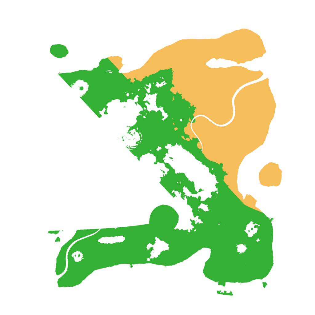 Biome Rust Map: Procedural Map, Size: 3000, Seed: 862193503