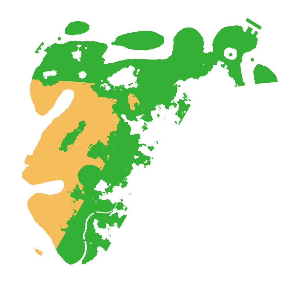 Biome Rust Map: Procedural Map, Size: 3500, Seed: 20211118