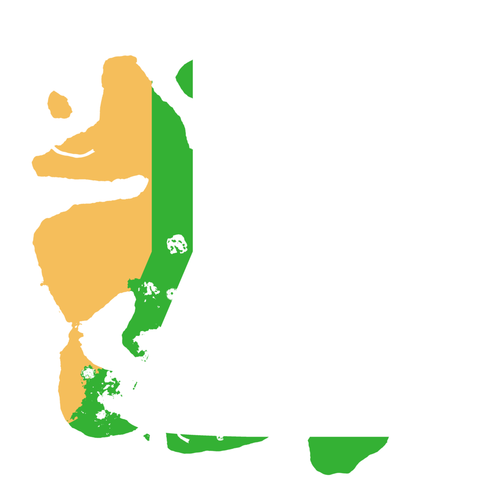 Biome Rust Map: Procedural Map, Size: 3700, Seed: 1940690745