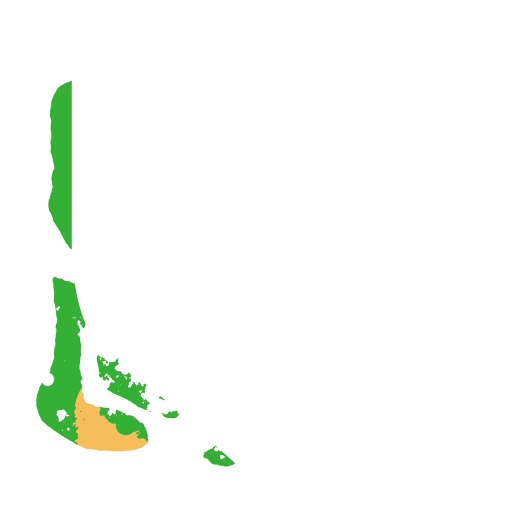 Biome Rust Map: Barren, Size: 3500, Seed: 373971025