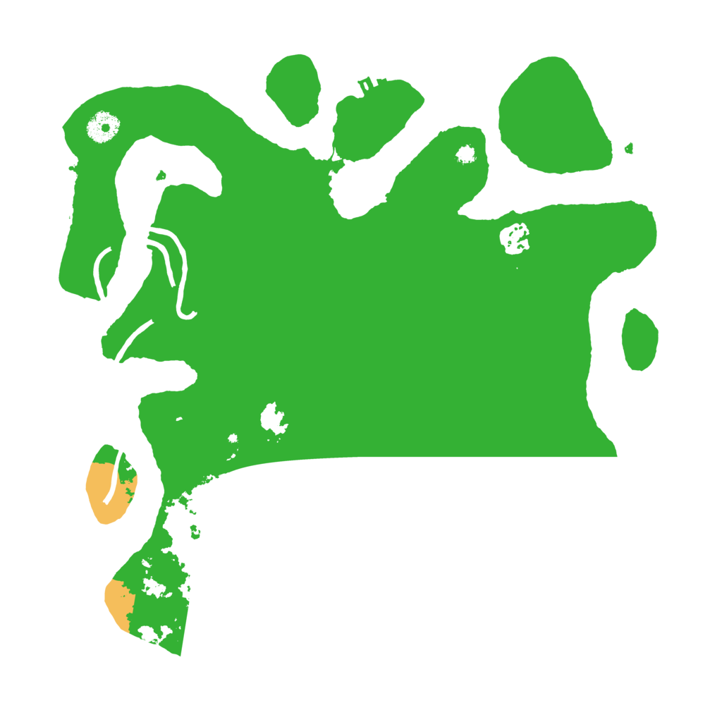 Biome Rust Map: Procedural Map, Size: 3500, Seed: 1211568