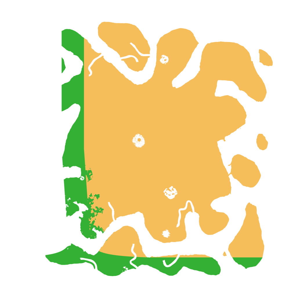 Biome Rust Map: Procedural Map, Size: 3555, Seed: 42042069