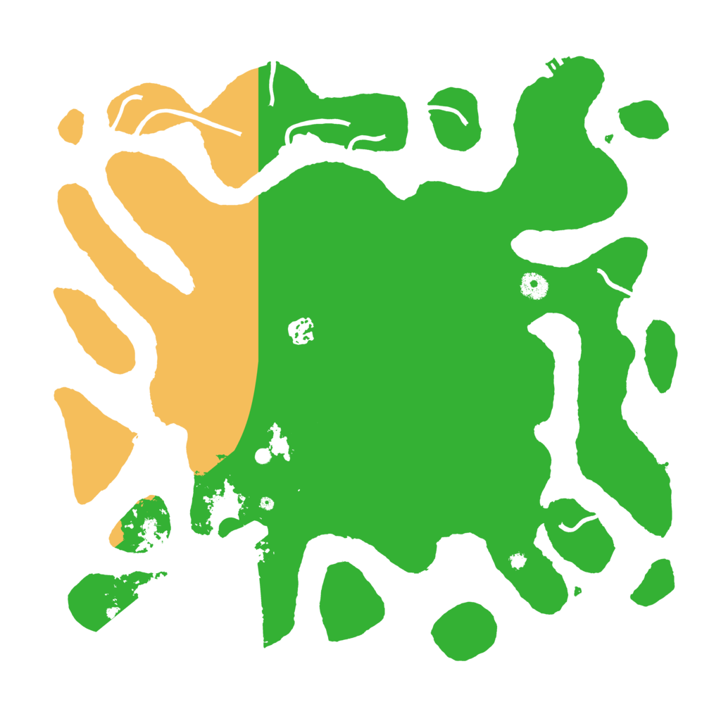 Biome Rust Map: Procedural Map, Size: 4000, Seed: 2601