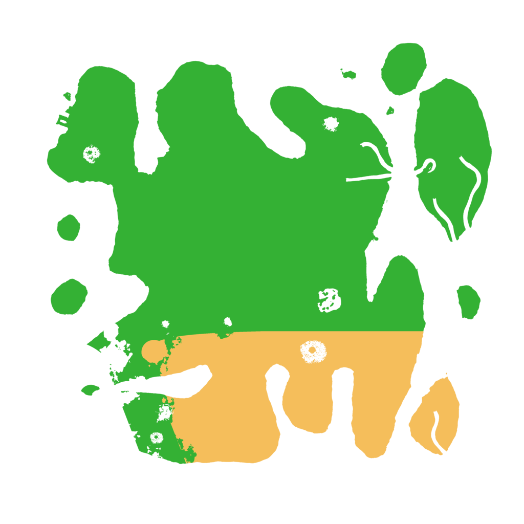 Biome Rust Map: Procedural Map, Size: 3200, Seed: 91231131