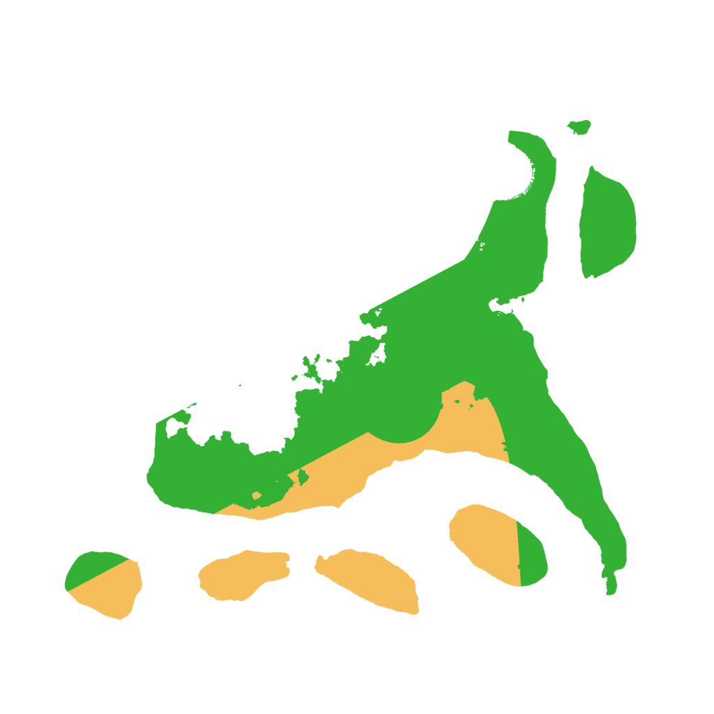 Biome Rust Map: Barren, Size: 2511, Seed: 328996579