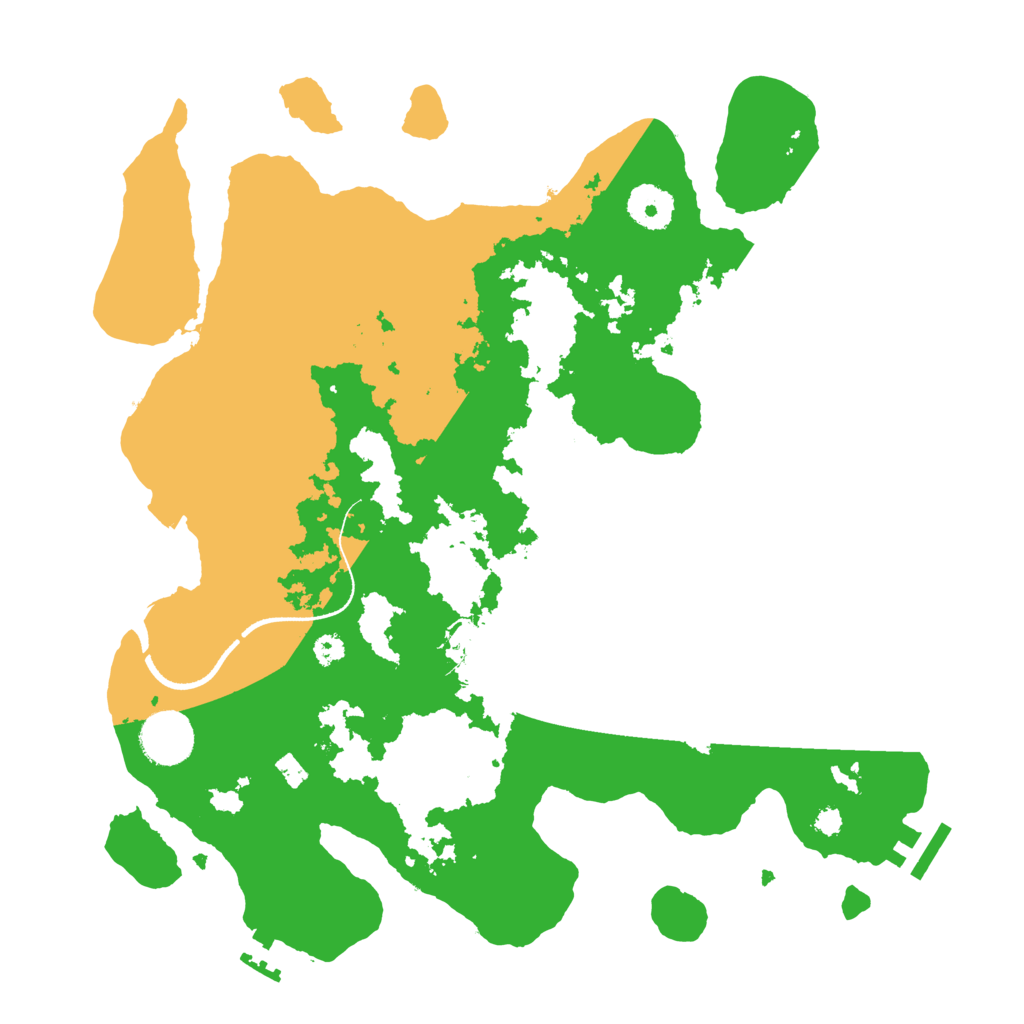 Biome Rust Map: Procedural Map, Size: 3400, Seed: 903576811