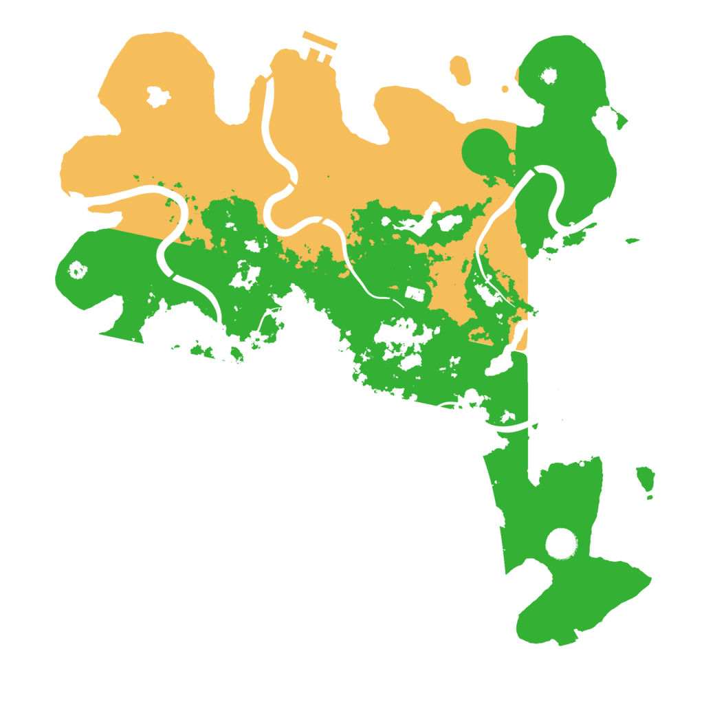 Biome Rust Map: Procedural Map, Size: 4000, Seed: 1473915850