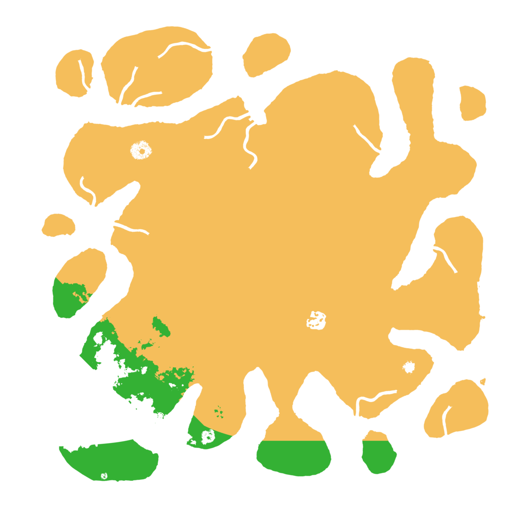 Biome Rust Map: Procedural Map, Size: 3950, Seed: 1444394740