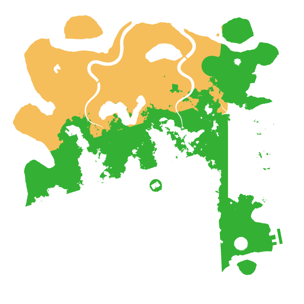 Biome Rust Map: Procedural Map, Size: 4000, Seed: 329436648
