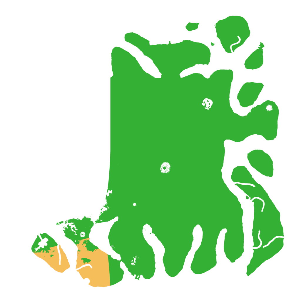 Biome Rust Map: Procedural Map, Size: 4250, Seed: 65658989