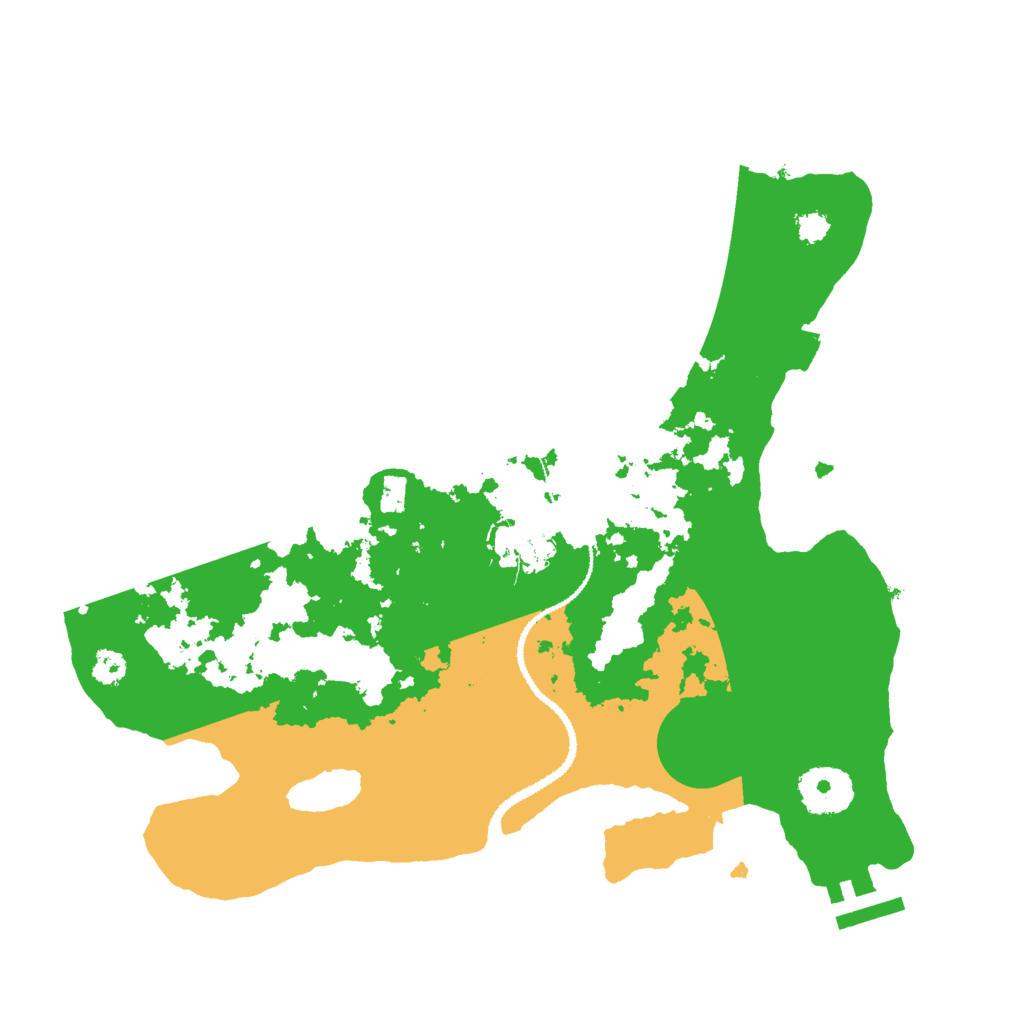 Biome Rust Map: Procedural Map, Size: 3000, Seed: 284330634